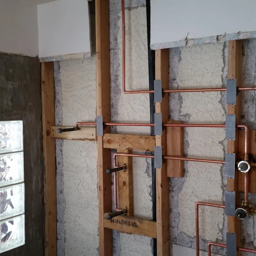 Copper pipe installation for Burst Pipe Repair in Turner